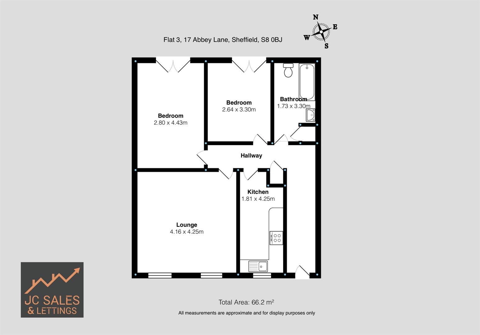 Abbey Lane, Sheffield Floorplan